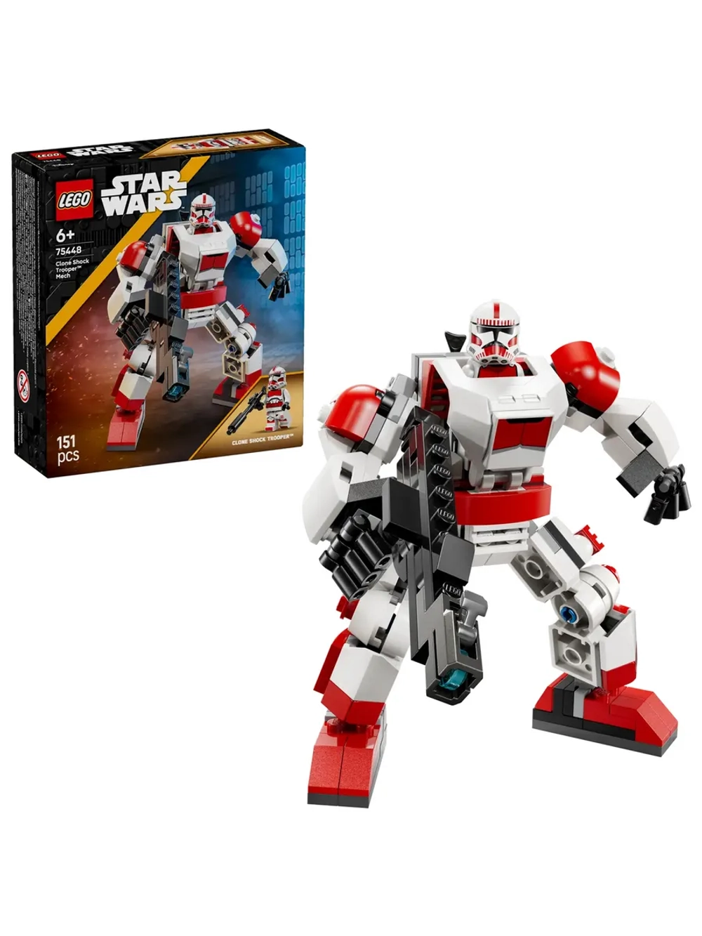 Конструктор LEGO Star Wars 75448 Боевой робот-клон-штурмовик
