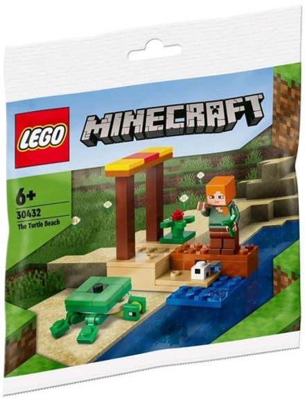 Конструктор LEGO Minecraft Черепаший пляж | 30432