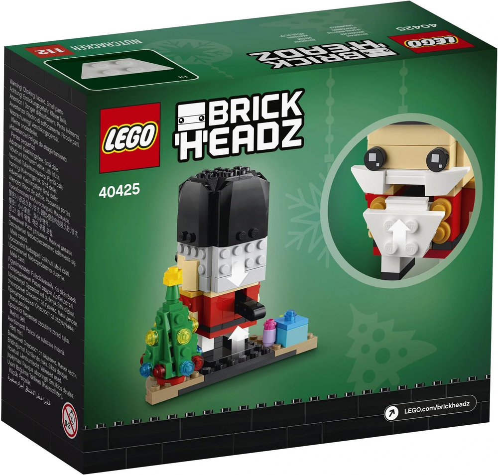 Конструктор LEGO BrickHeadz Сувенирный набор Щелкунчик | 40425