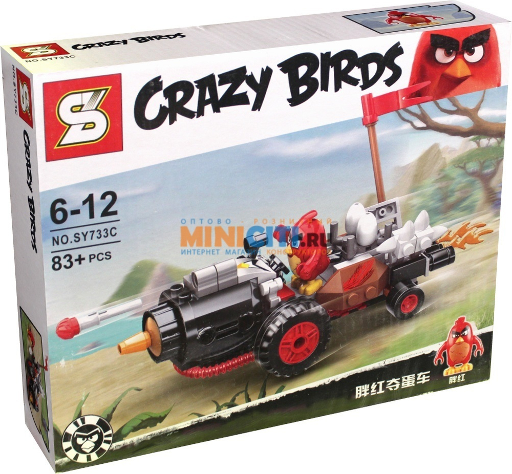 Конструктор Angry Birds Red | SY733C