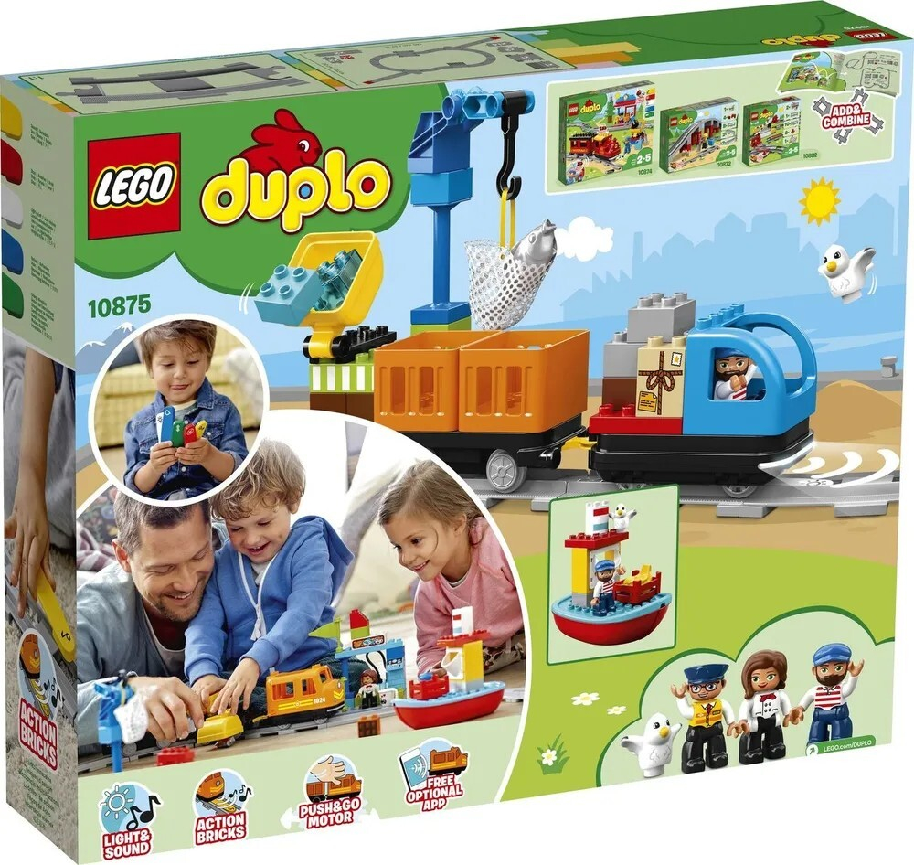 Конструктор LEGO DUPLO Town Грузовой поезд | 10875