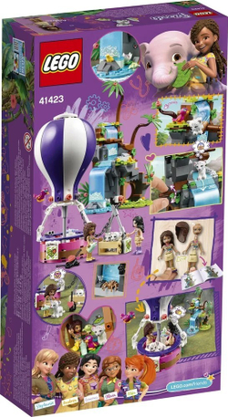 Конструктор LEGO Friends Джунгли: спасение тигра на воздушном шаре | 41423