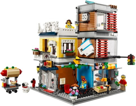 Конструктор Зоомагазин и кафе в центре города | 31097, 11401