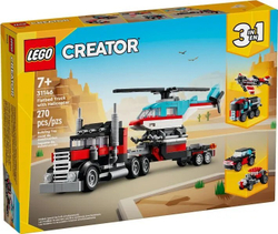 Конструктор LEGO Creator Бортовой грузовик с вертолетом | 31146