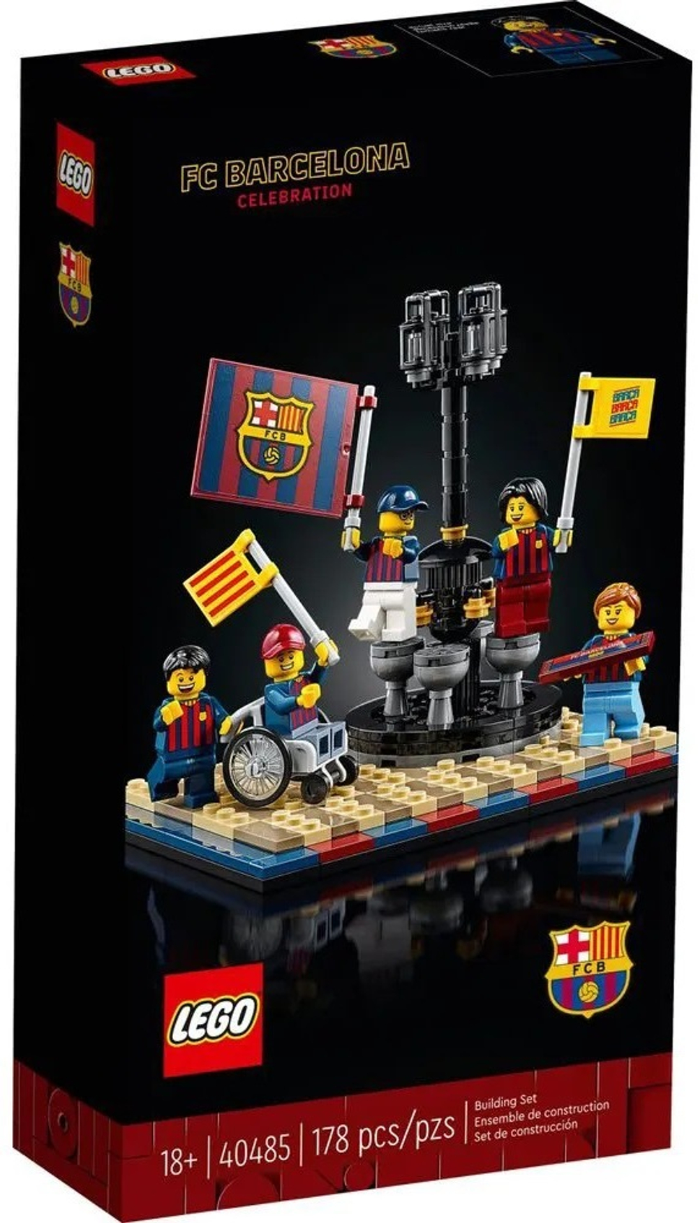 Конструктор LEGO FC Barcelona Celebration (Празднование ФК Барселона) | 40485