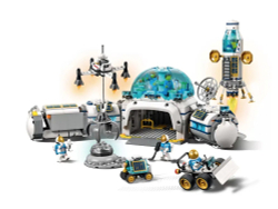 Конструктор LEGO City Space Port Лунная научная база | 60350