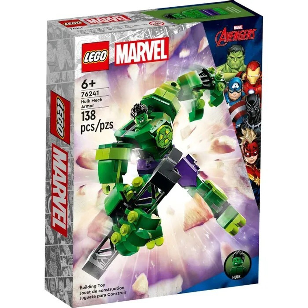Конструктор LEGO Marvel Халк: робот | 76241