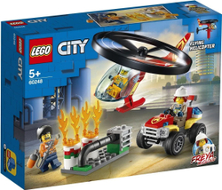 Конструктор LEGO City Fire Пожарный спасательный вертолёт | 60248