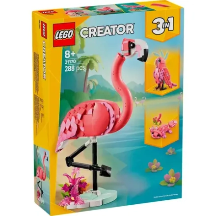 Конструктор LEGO Creator 31170 Дикие животные: Розовый фламинго 3 в 1