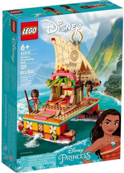 Конструктор LEGO Disney Princess Путеводная лодка Моаны | 43210