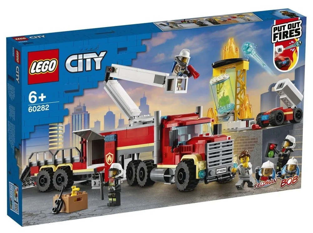 Конструктор LEGO City Команда пожарных | 60282