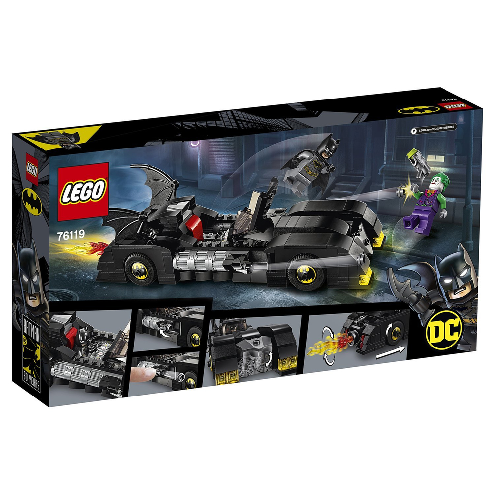 Конструктор LEGO DC Super Heroes Бэтмобиль Погоня за Джокером | 76119