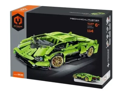 Конструктор iM.Master Mechanical Master гоночная машина 1130 деталей, 9808