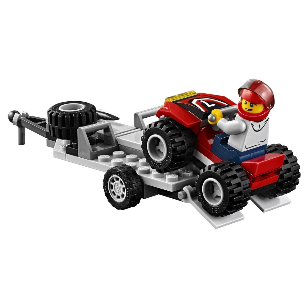 Конструктор LEGO City Great Vehicles Гоночная команда | 60148