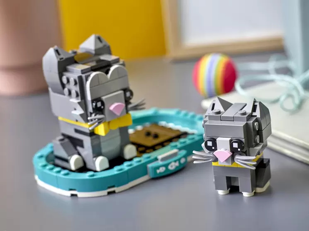 Конструктор LEGO BrickHeadz Сувенирный набор Короткошёрстные коты | 40441