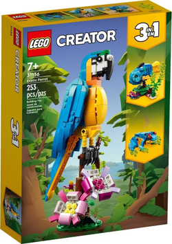 Конструктор LEGO Creator Экзотический попугай 3 в 1 | 31136