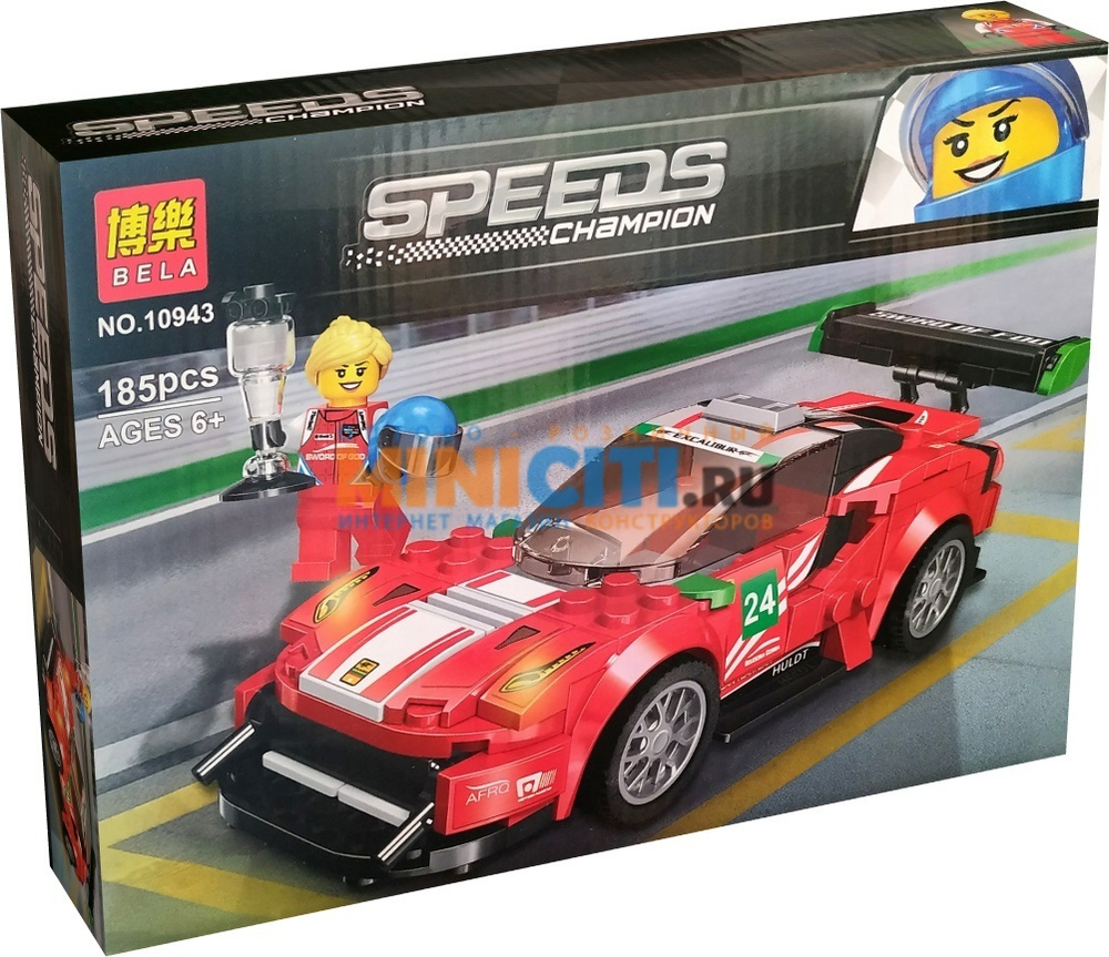 Конструктор Феррари 488 GT3 Scuderia Corsa | 75886, 10943