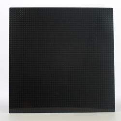 Строительная пластина 40х40 чёрная, 10701, pd0017