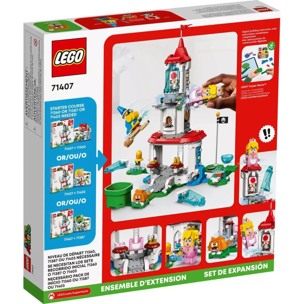 Конструктор LEGO Super Mario Ледяная башня и Персиковый костюм кота | 71407