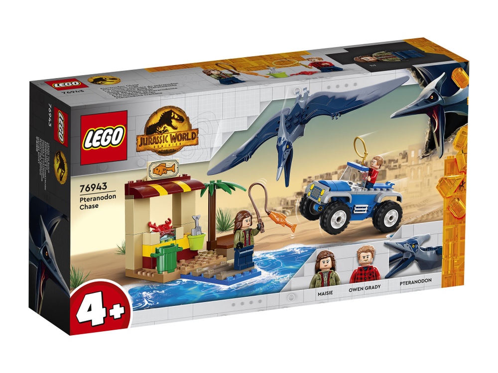 Конструктор LEGO Jurassic World Погоня за птеранодоном | 76943