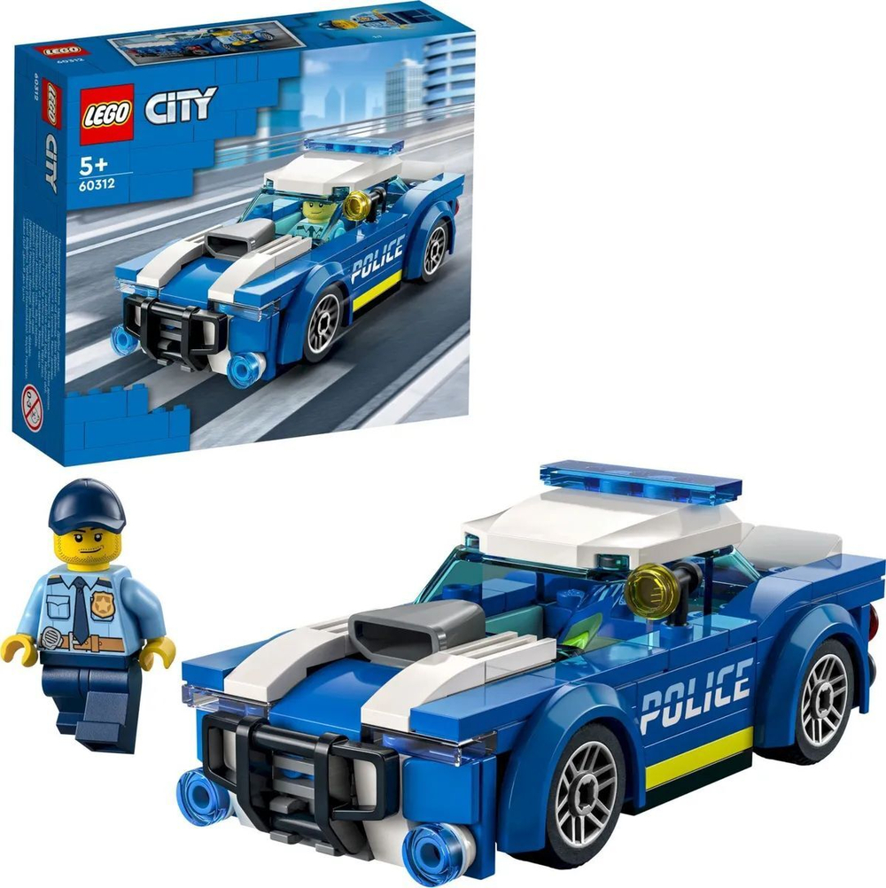 Конструктор LEGO City Police Полицейская машина | 60312