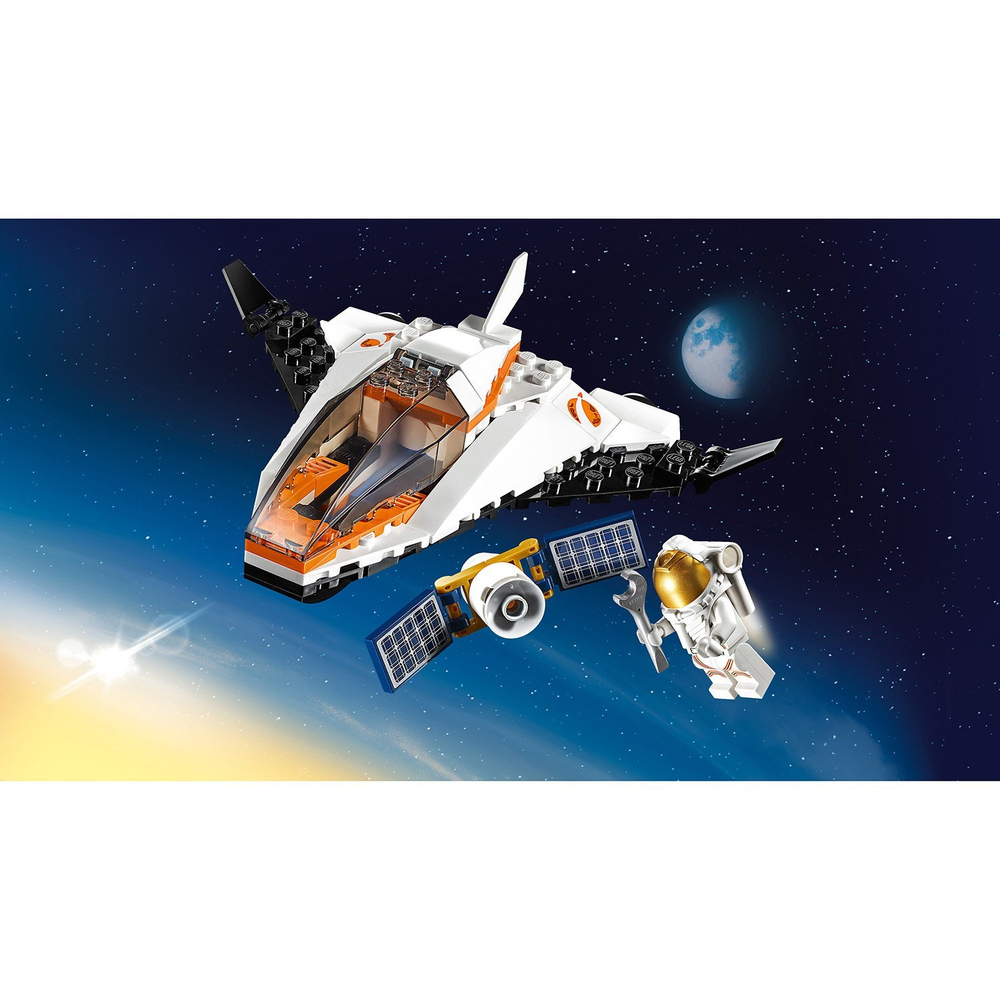 Конструктор LEGO City Space Port Миссия по ремонту спутника | 60224