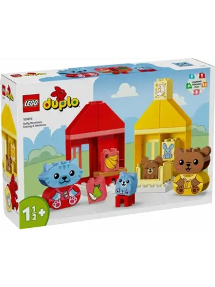 Конструктор LEGO DUPLO 10414 Ежедневные занятия еда и сон