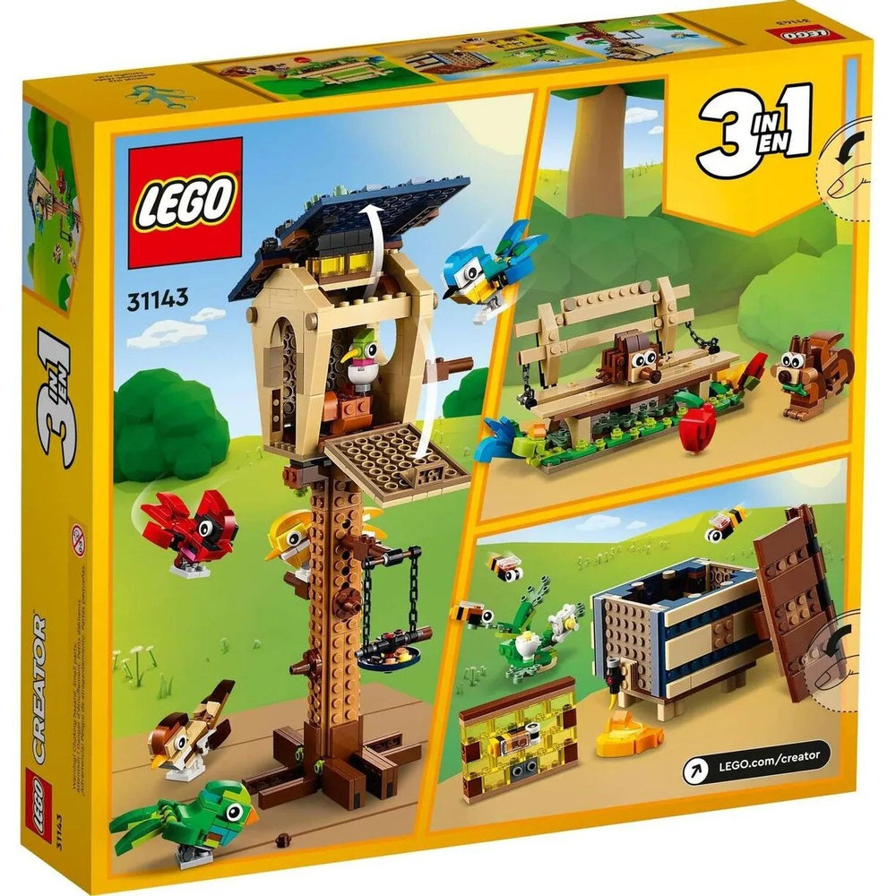 Конструктор LEGO Creator 3 в 1 Скворечник | 31143