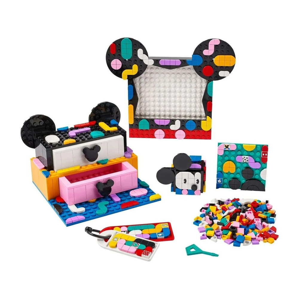 Конструктор LEGO DOTS Микки Маус и Минни Маус Снова в школу | 41964