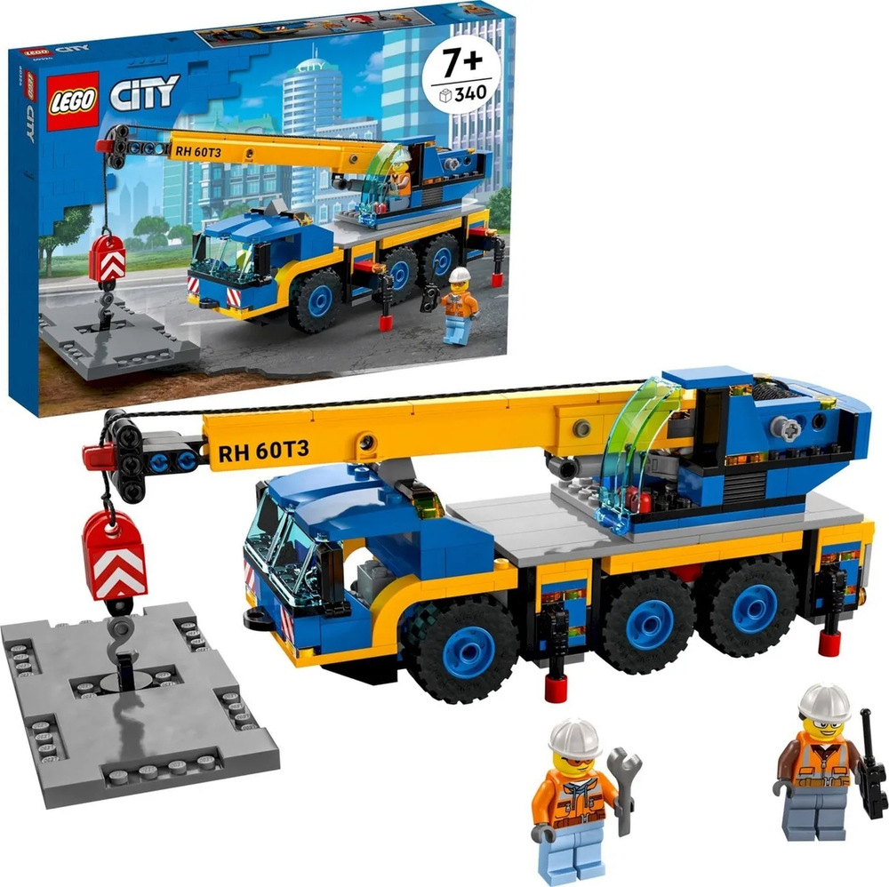 Конструктор LEGO City Great Vehicles Мобильный кран | 60324