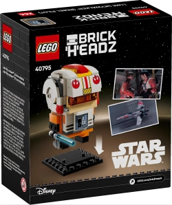 Конструктор LEGO BrickHeadz Star Wars 40795 Люк Скайуокер Пилот повстанцев