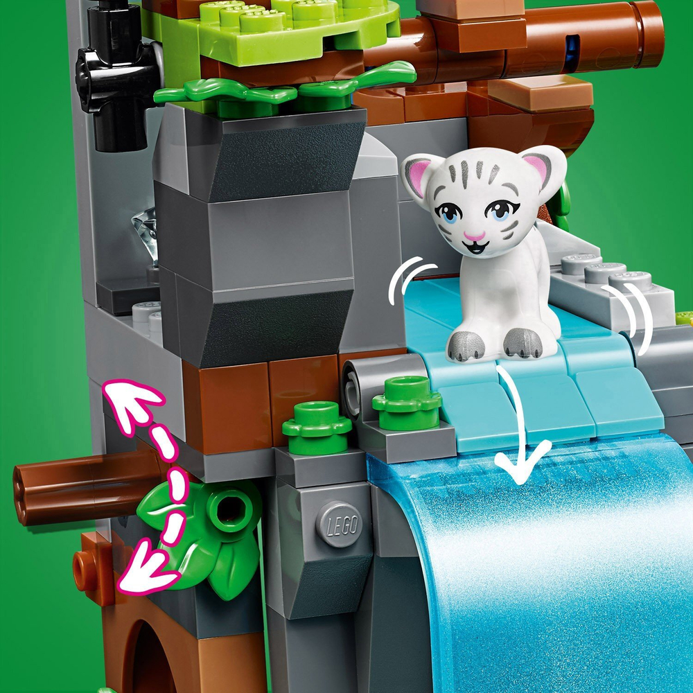 Конструктор LEGO Friends Джунгли: спасение тигра на воздушном шаре | 41423