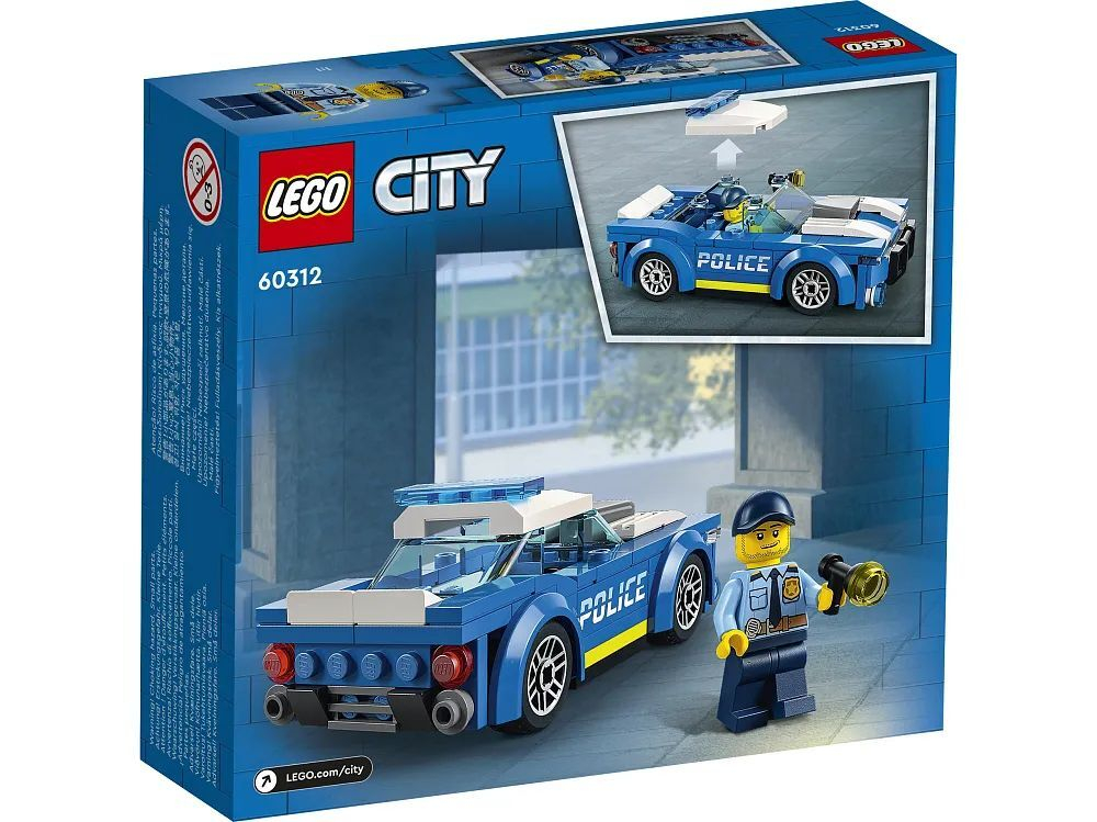 Конструктор LEGO City Police Полицейская машина | 60312