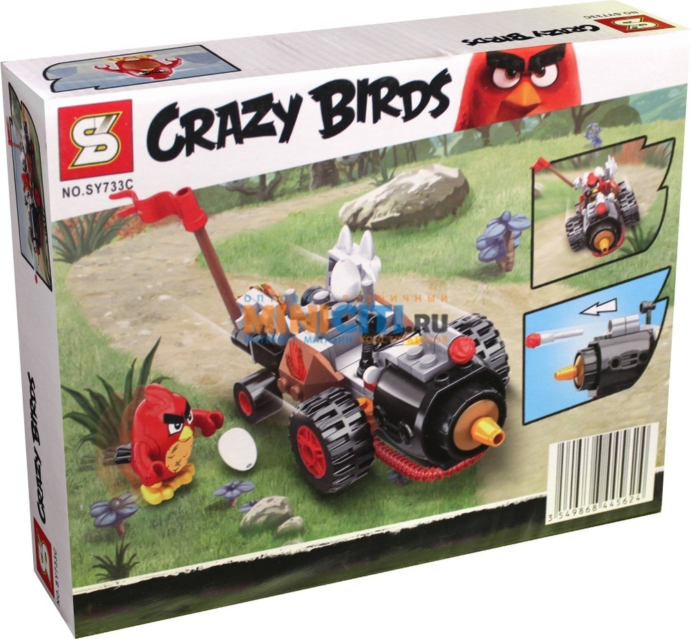 Конструктор Angry Birds Red | SY733C
