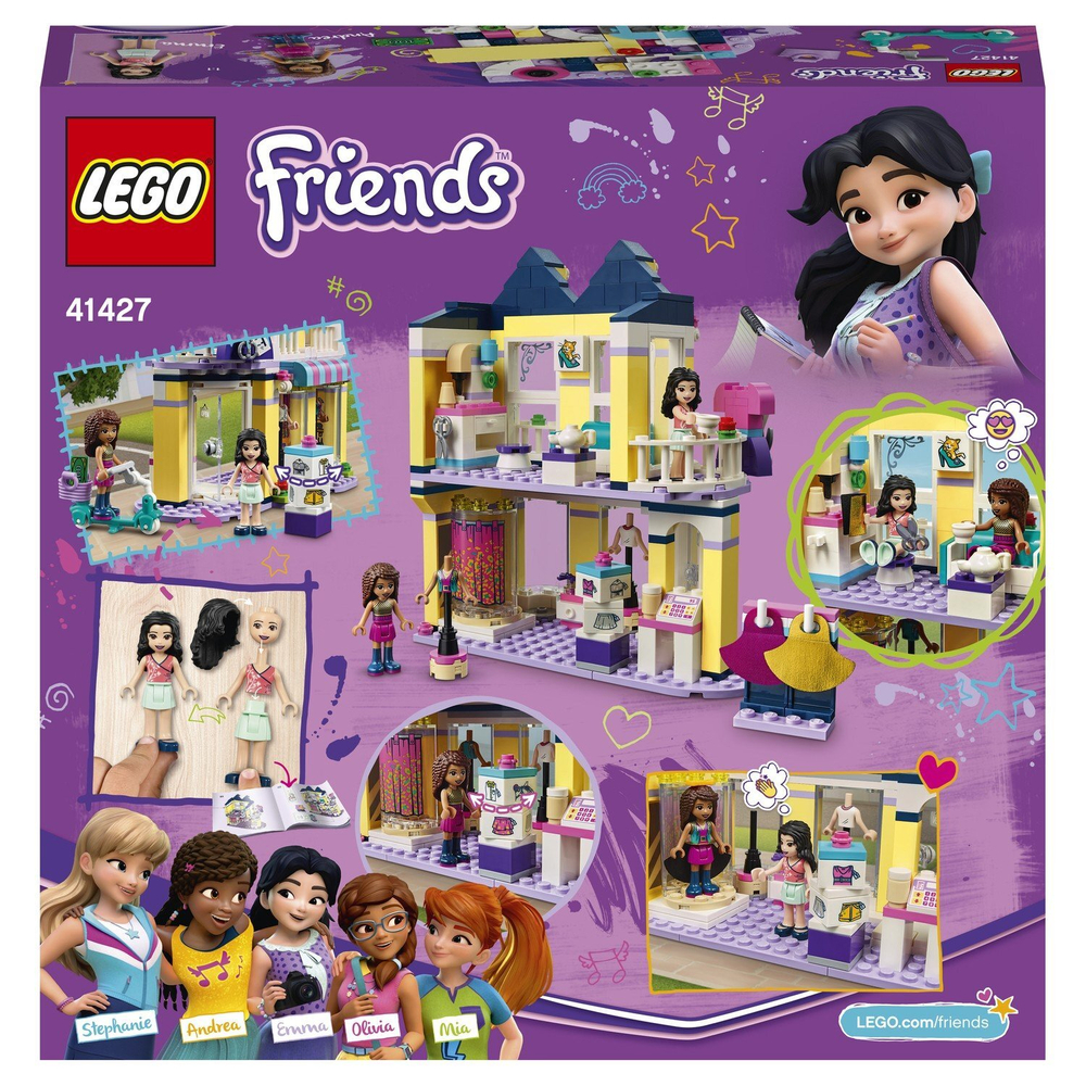 Конструктор LEGO Friends Модный бутик Эммы | 41427