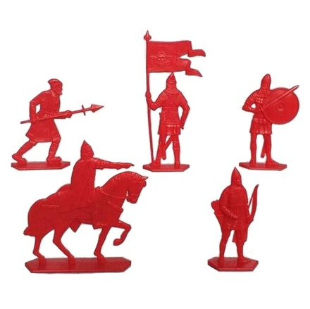 Солдатики Ледовое побоище: Русские