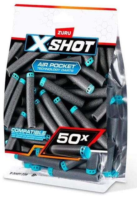 Снаряды для бластера ZURU X-Shot EXCEL, 50шт, 36588