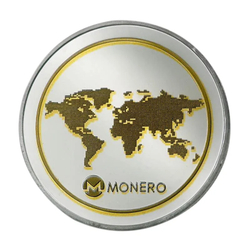 Сувенирная монета Monero (Монеро) Криптовалюта