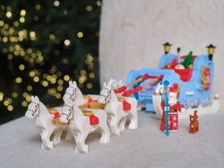 Конструктор Brick Labs Сани Деда Мороза, AB-1214