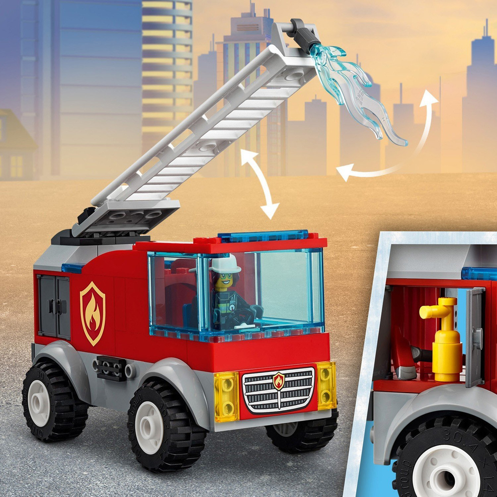 Конструктор LEGO City Fire Пожарная машина с лестницей | 60280