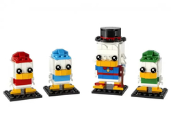 Конструктор LEGO BrickHeadz Сувенирный набор Скрудж Макдак, Билли, Вилли и Дилли | 40477