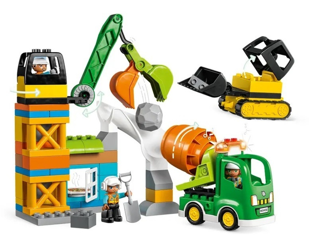 Конструктор LEGO DUPLO Строительная площадка | 10990