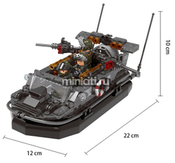 Конструктор The Battlefield Assault Boat | xb-06017