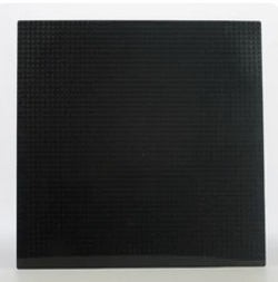 Строительная пластина 25х25 чёрная, pd0010