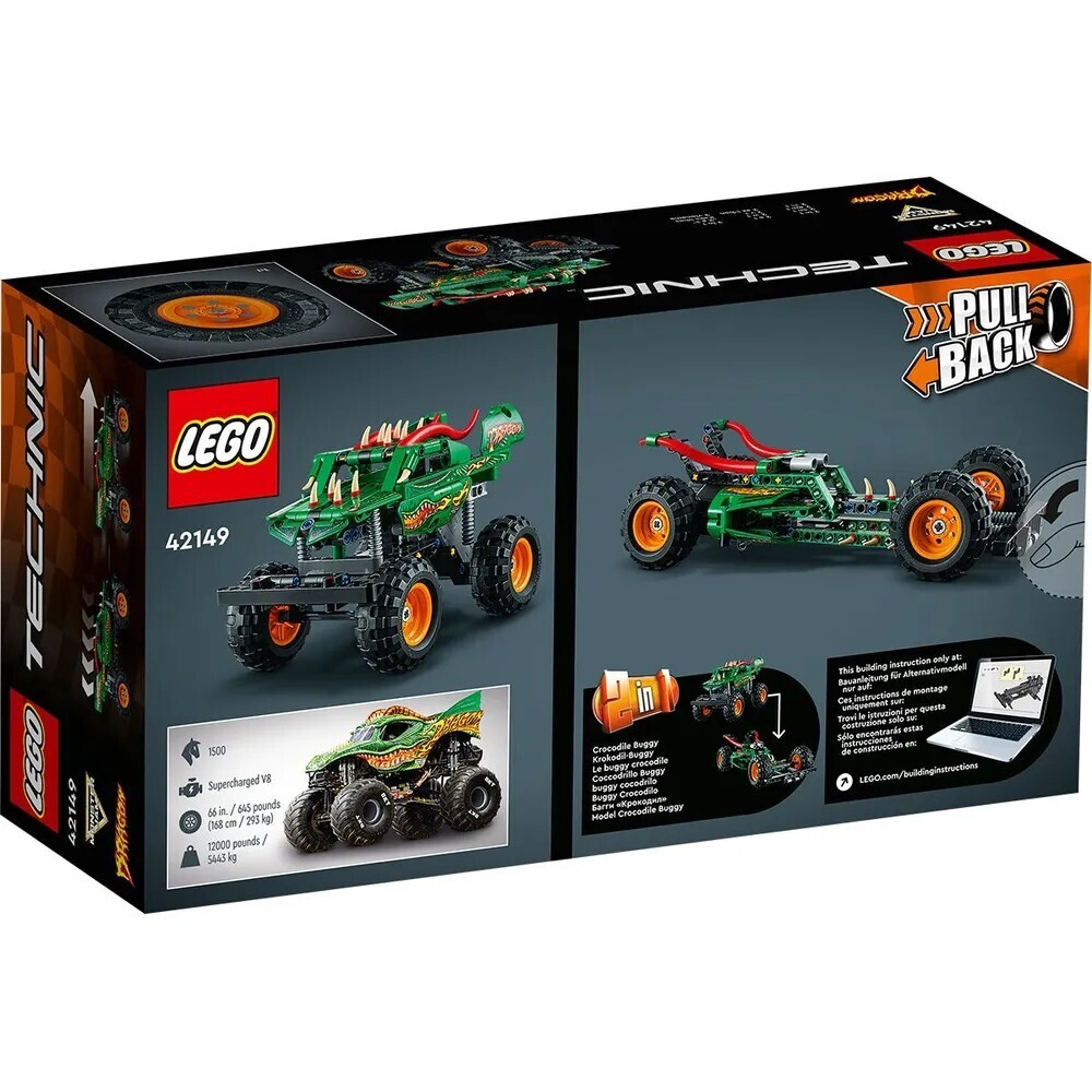 Lego truck monster clearance