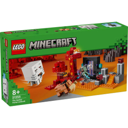Конструктор LEGO Minecraft Засада на портале Пустоты | 21255