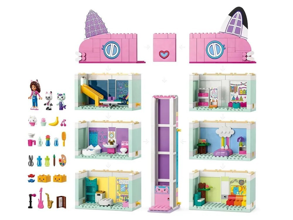 Конструктор LEGO Gabby's Dollhouse Кукольный домик Габби | 10788