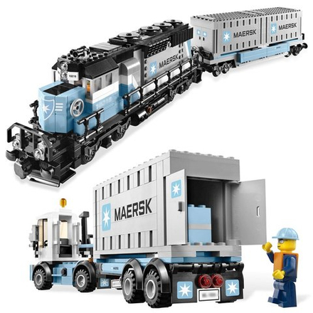Конструктор Товарный поезд Майорск | 10219, 40013