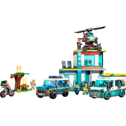 Конструктор LEGO City Штаб-квартира спасательных транспортных средств | 60371