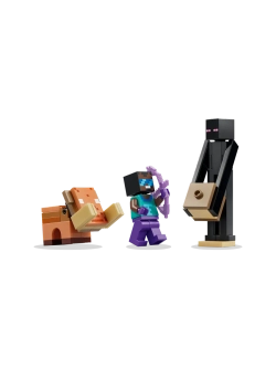 Конструктор LEGO Minecraft 21584 Путешествие к Нижнему миру и порталу Края